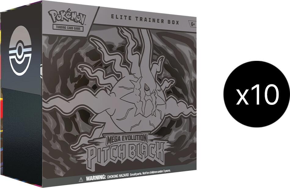 Pitch Black Elite Trainer Box Case (10 ETBs)
