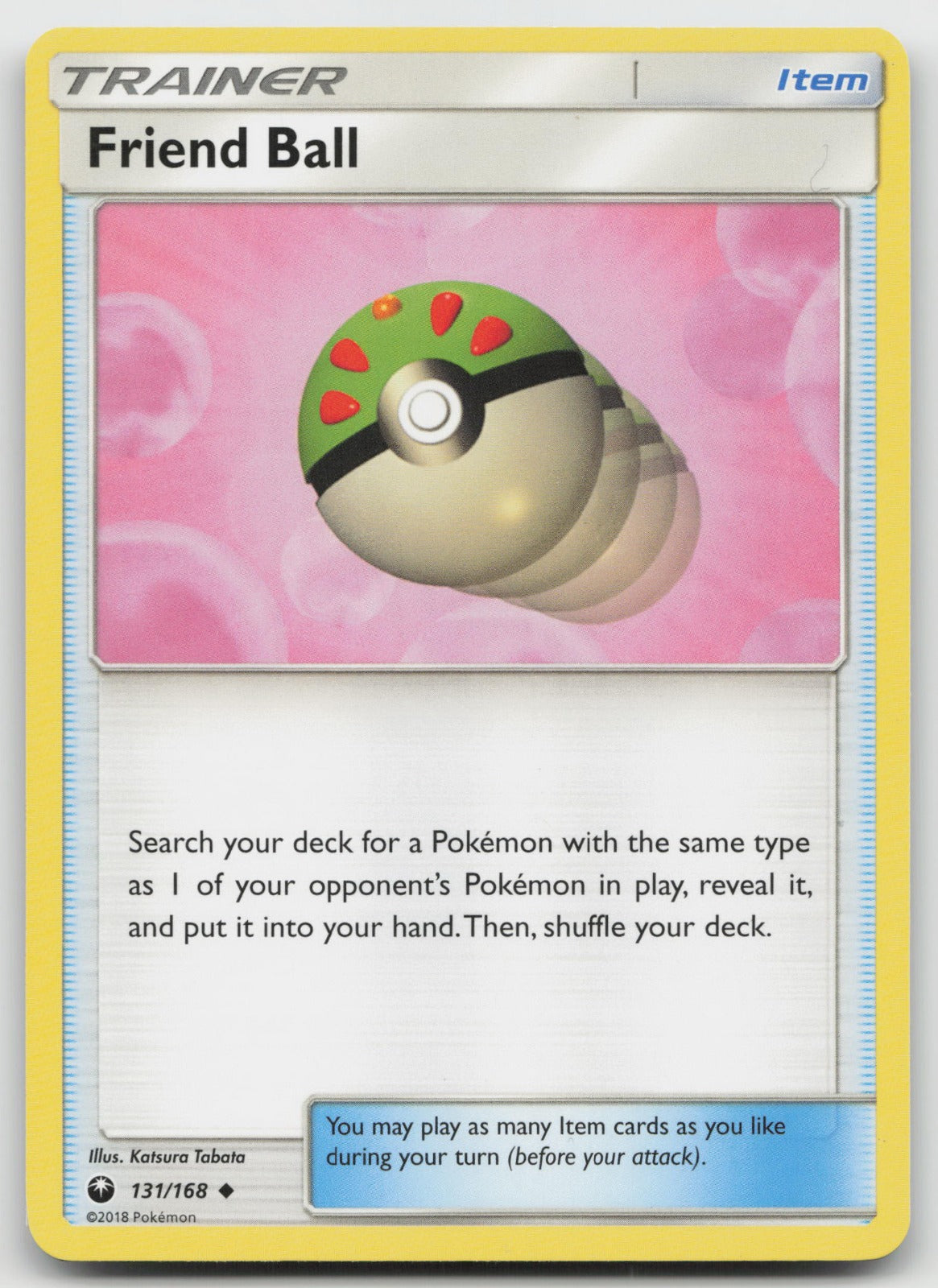 Friend Ball Uncommon SM - Celestial Storm 131/168 NM