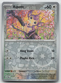 Aipom Common Reverse Holo SV06: Twilight Masquerade 137/167 NM