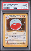 Electrode Holo Pokemon Jungle 2/64 PSA 8