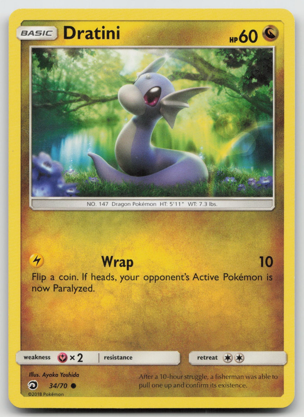 Dratini Common Dragon Majesty 34/70 LP