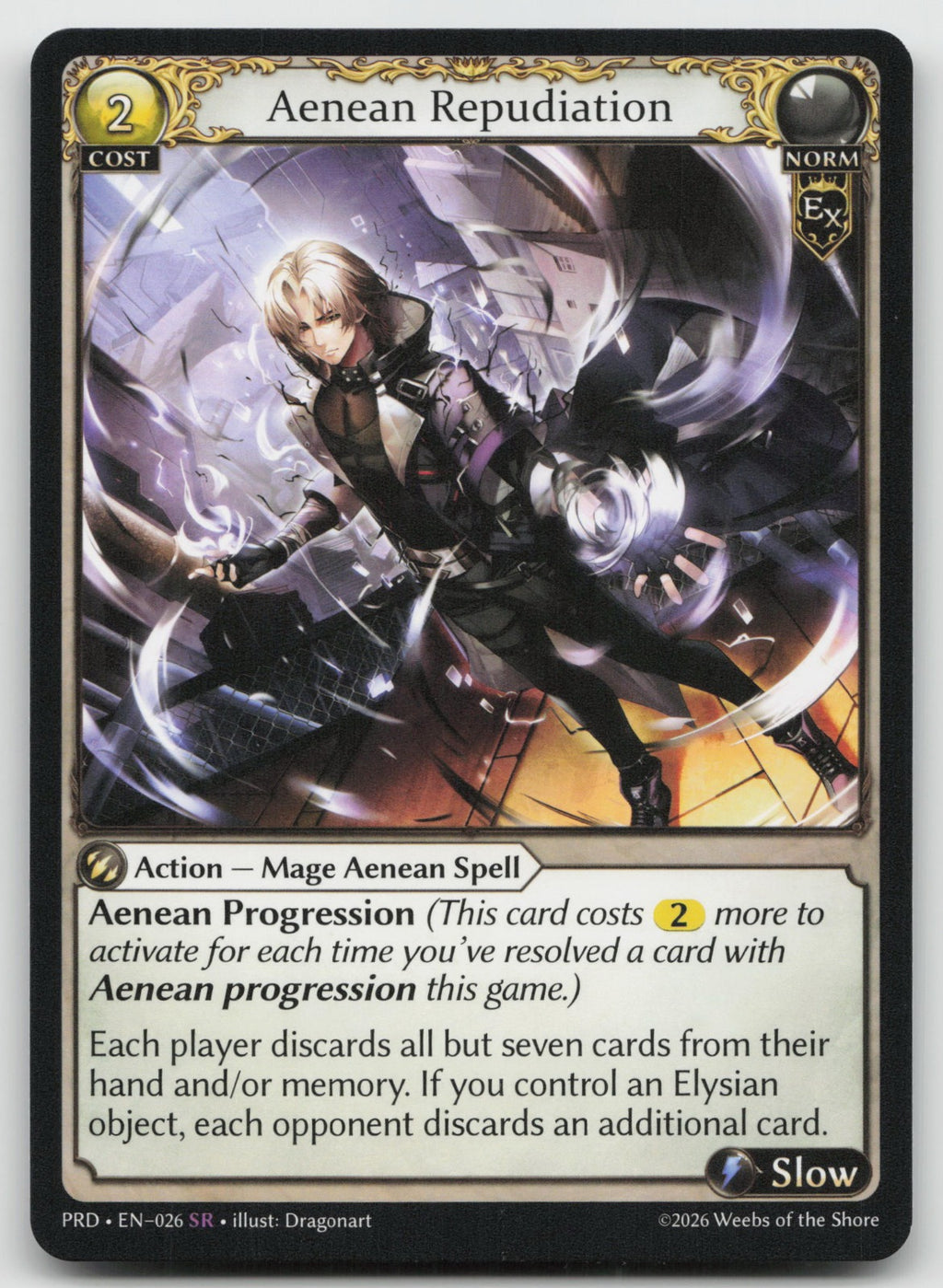 Aenean Repudiation Super Rare .asphodel/paradise 026 NM