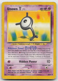 Unown [Y] Uncommon Unlimited Neo Revelation 40/64 DMG