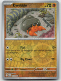 Dwebble Common Reverse Holo SV: Black Bolt 051/086 NM