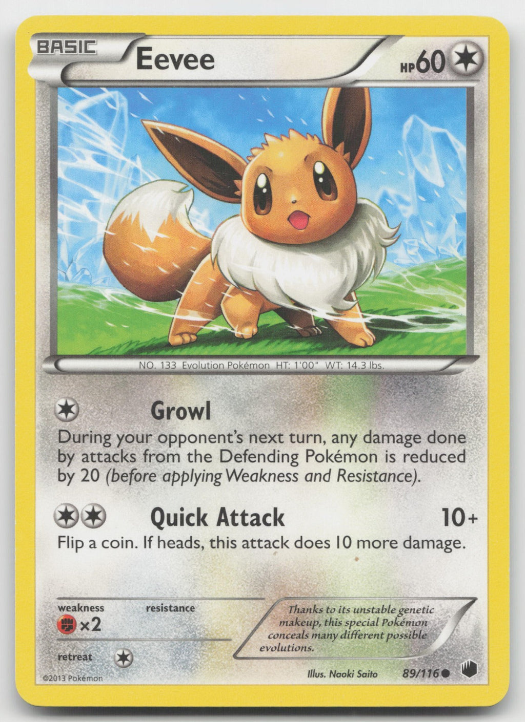 Eevee Common Plasma Freeze 89/116 LP