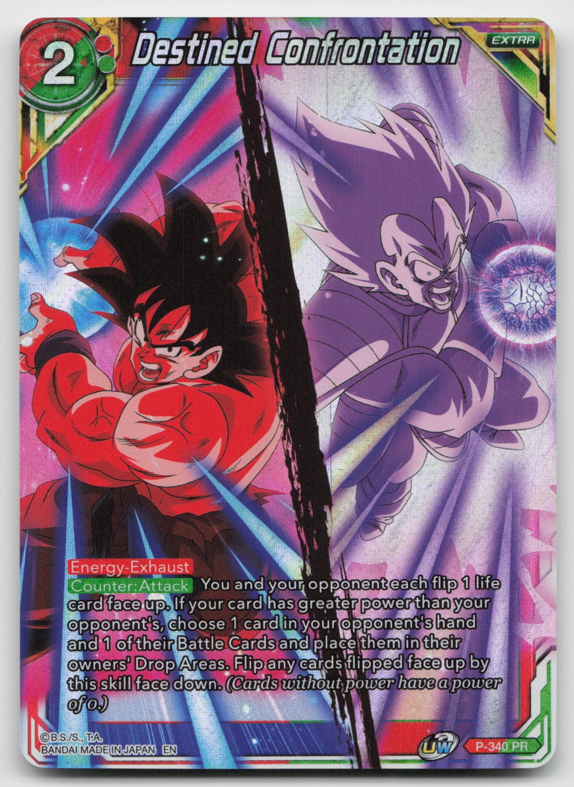 Destined Confrontation Promo Promotion Cards P-340 NM