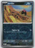 Sandile Common Reverse Holo SV: Black Bolt 057/086 NM