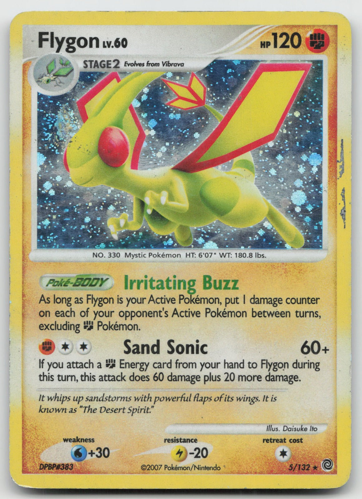 Flygon Holo Rare Secret Wonders 5/132 DMG