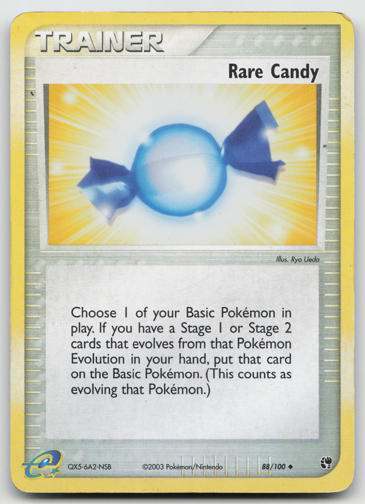Rare Candy Uncommon Reverse Holo Sandstorm 88/100 HP