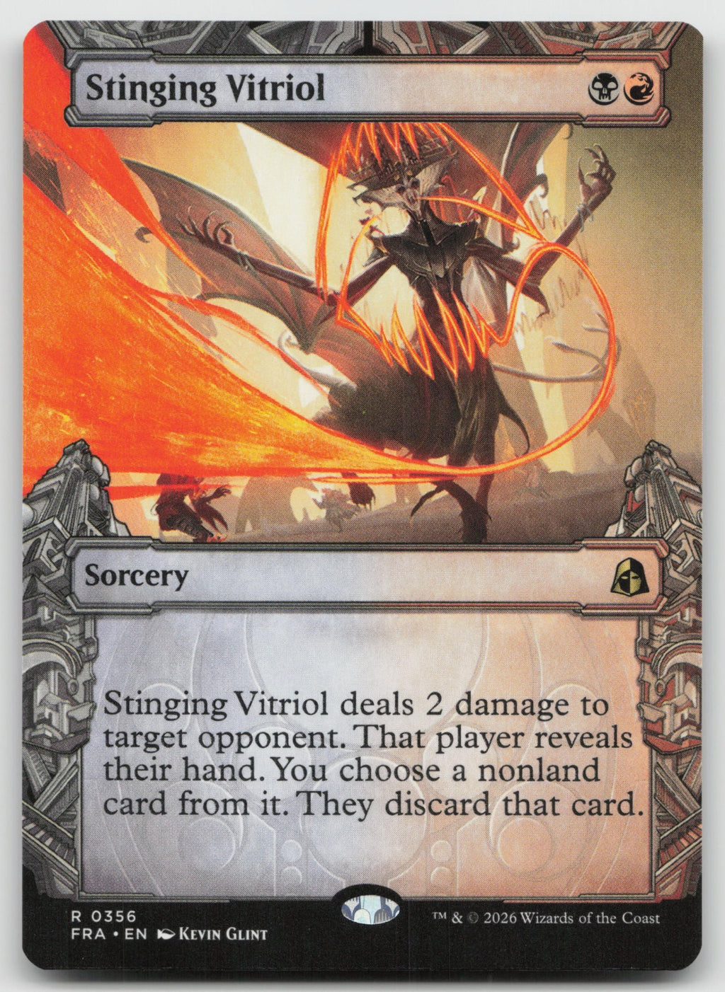 Stinging Vitriol (Showcase) R Reality Fracture 356 NM