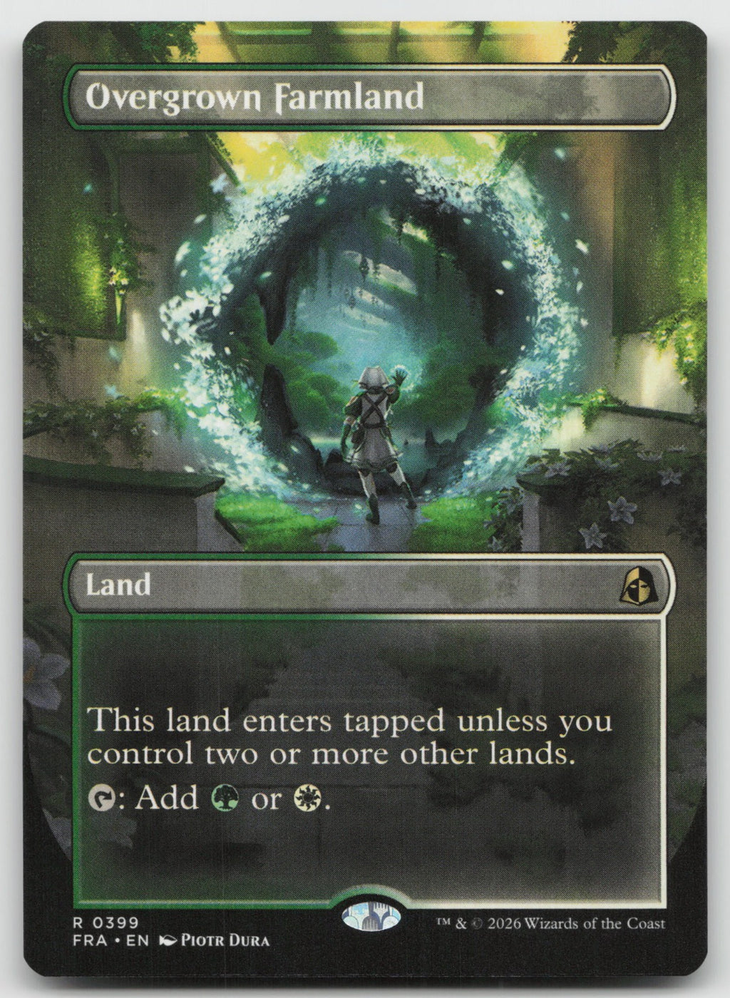 Overgrown Farmland (Borderless) R Reality Fracture 399 NM