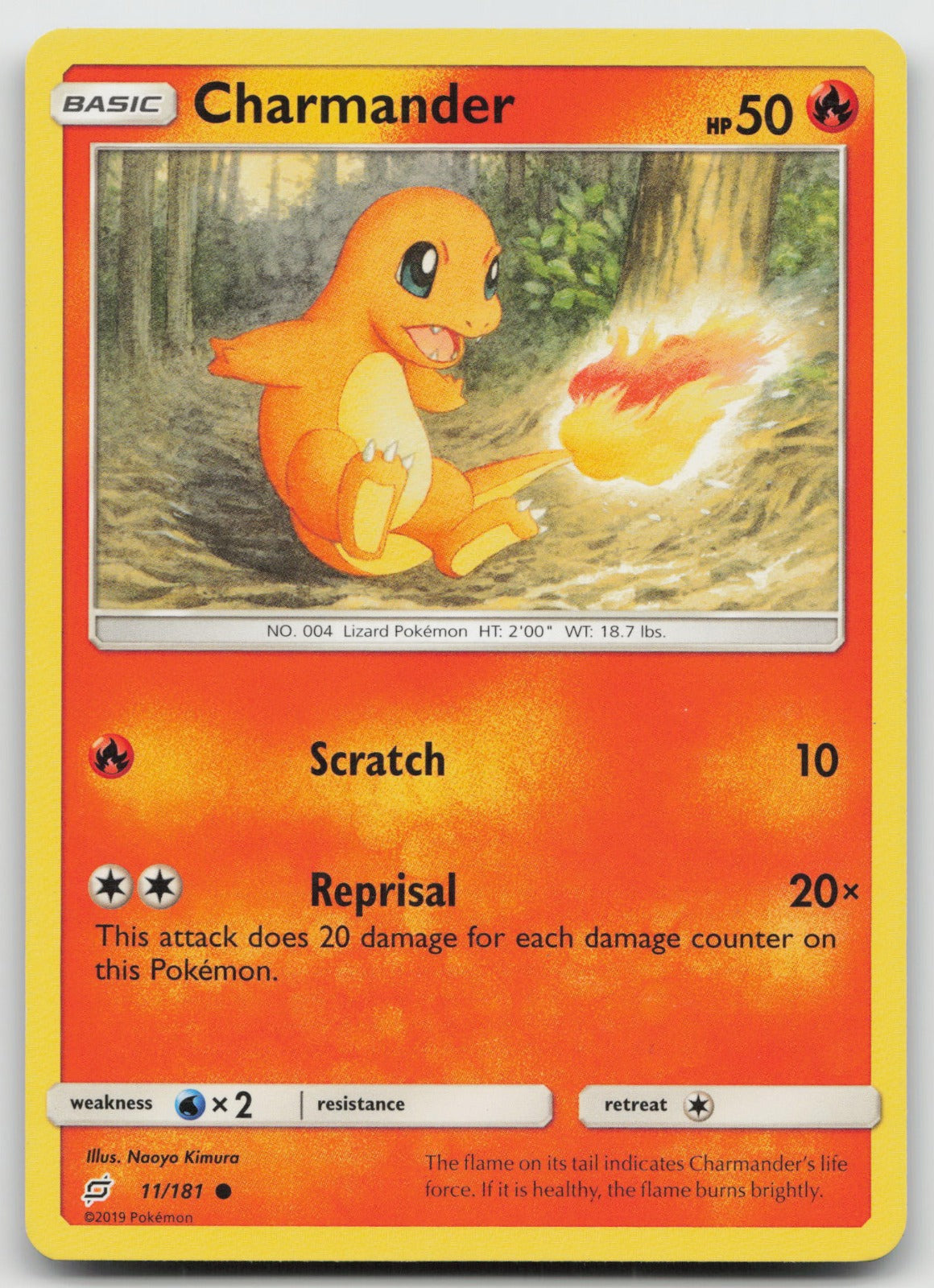 Charmander Common SM - Team Up 11/181 VLP
