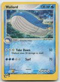 Wailord Holo Rare Ruby and Sapphire 14/109 HP
