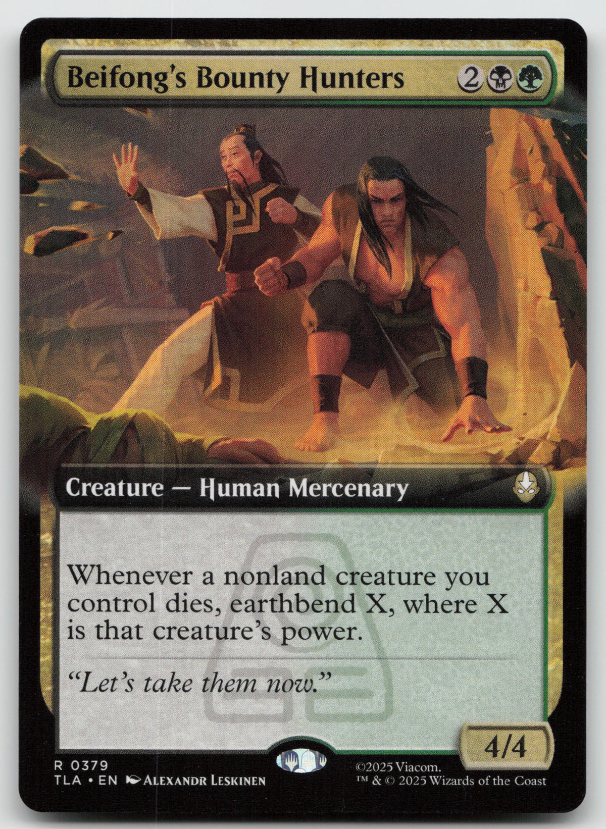 Beifong's Bounty Hunters (Extended Art) R Normal Avatar: The Last Airbender 379