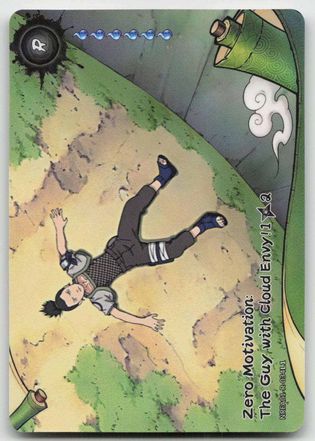 Zero Motivation: The Guy With Cloud Envy! 1/2 Base R Earth Scroll 1 034L1 NM