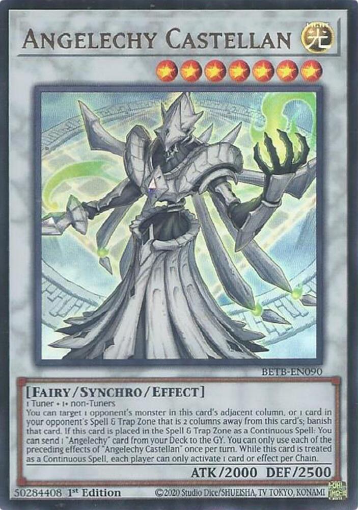 Angelechy Castellan 1st Edition Ultra Rare Beyond the Brave BETB-EN090 NM