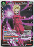 Android 18, Universe 7 Challenger Rare Foil Cross Spirits BT14-013 NM