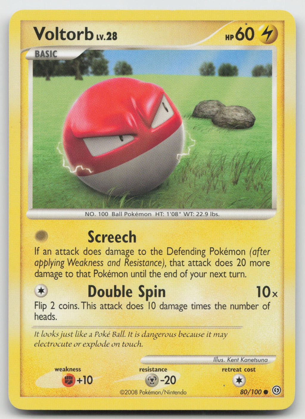 Voltorb Common Stormfront 80/100 LP