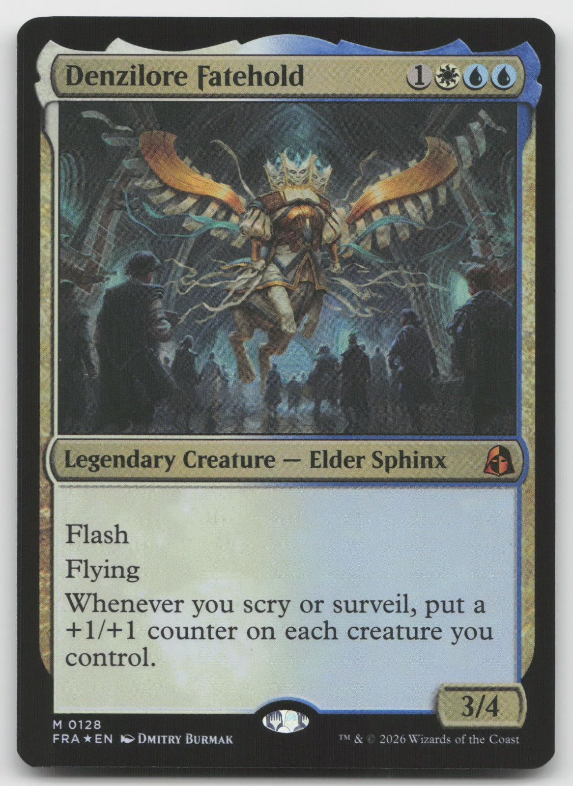Denzilore Fatehold M Foil Reality Fracture 128 NM