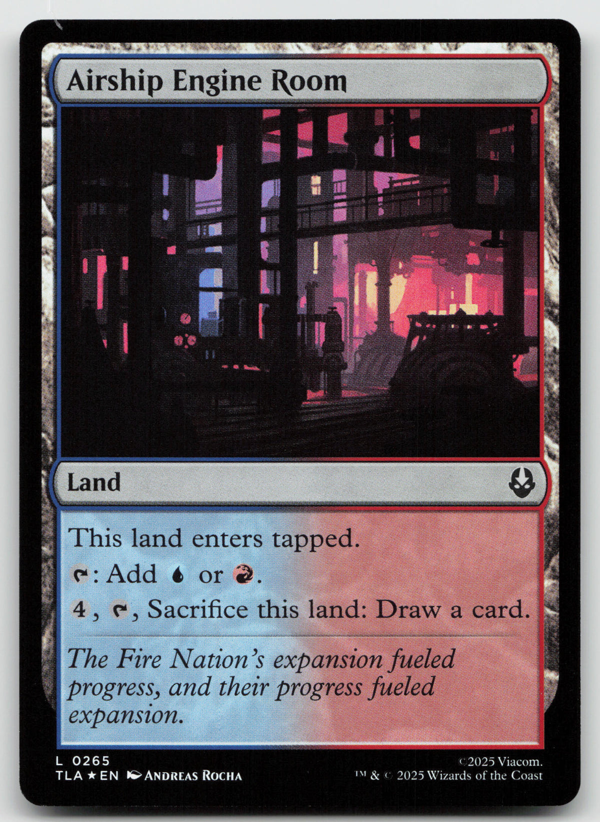 Airship Engine Room L Foil Avatar: The Last Airbender 265 NM
