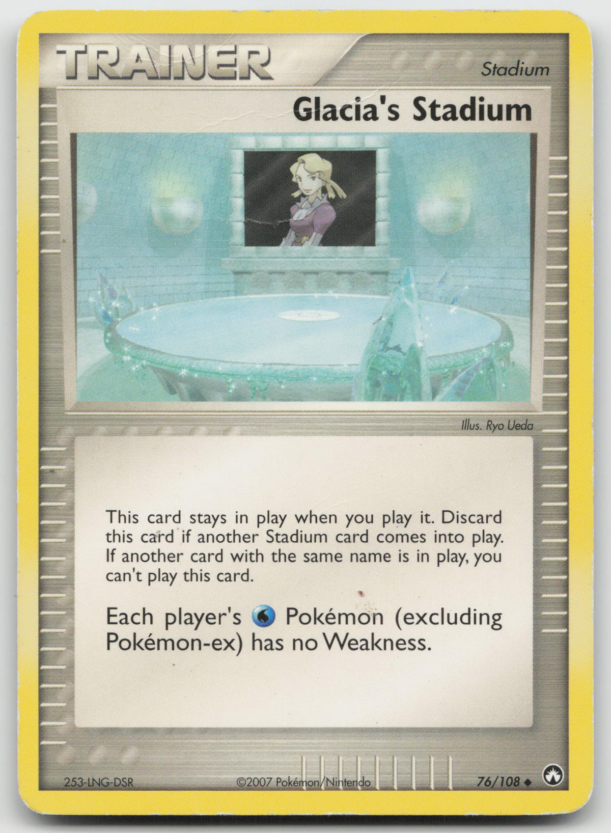 Glacia's Stadium Uncommon Normal Power Keepers 76/108 DMG