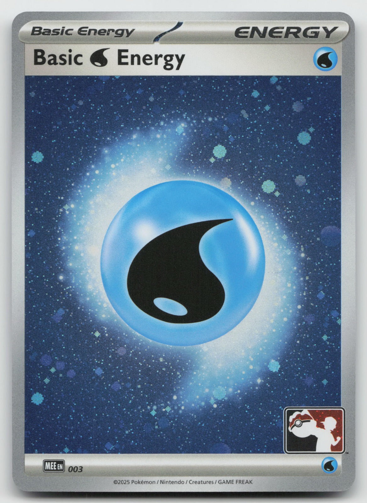 Basic Water Energy - MEE003 Common Holo Prize Pack Series Cards 3 NM