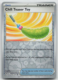 Chill Teaser Toy Uncommon Reverse Holo SV08: Surging Sparks 166/191 NM