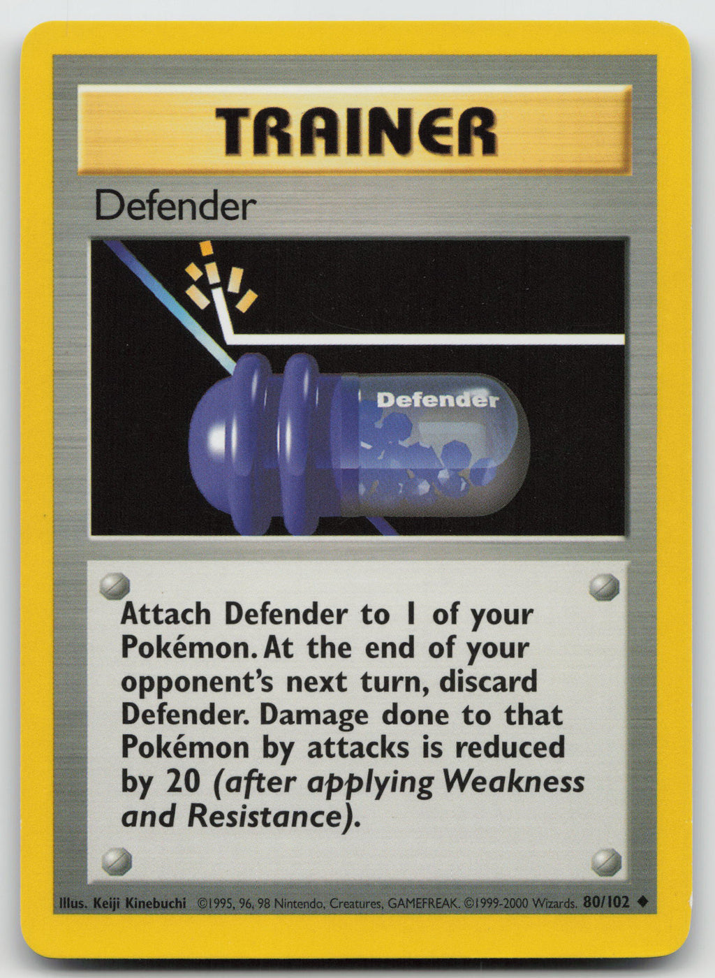 Defender Uncommon 4th Print Base Set 80/102 LP