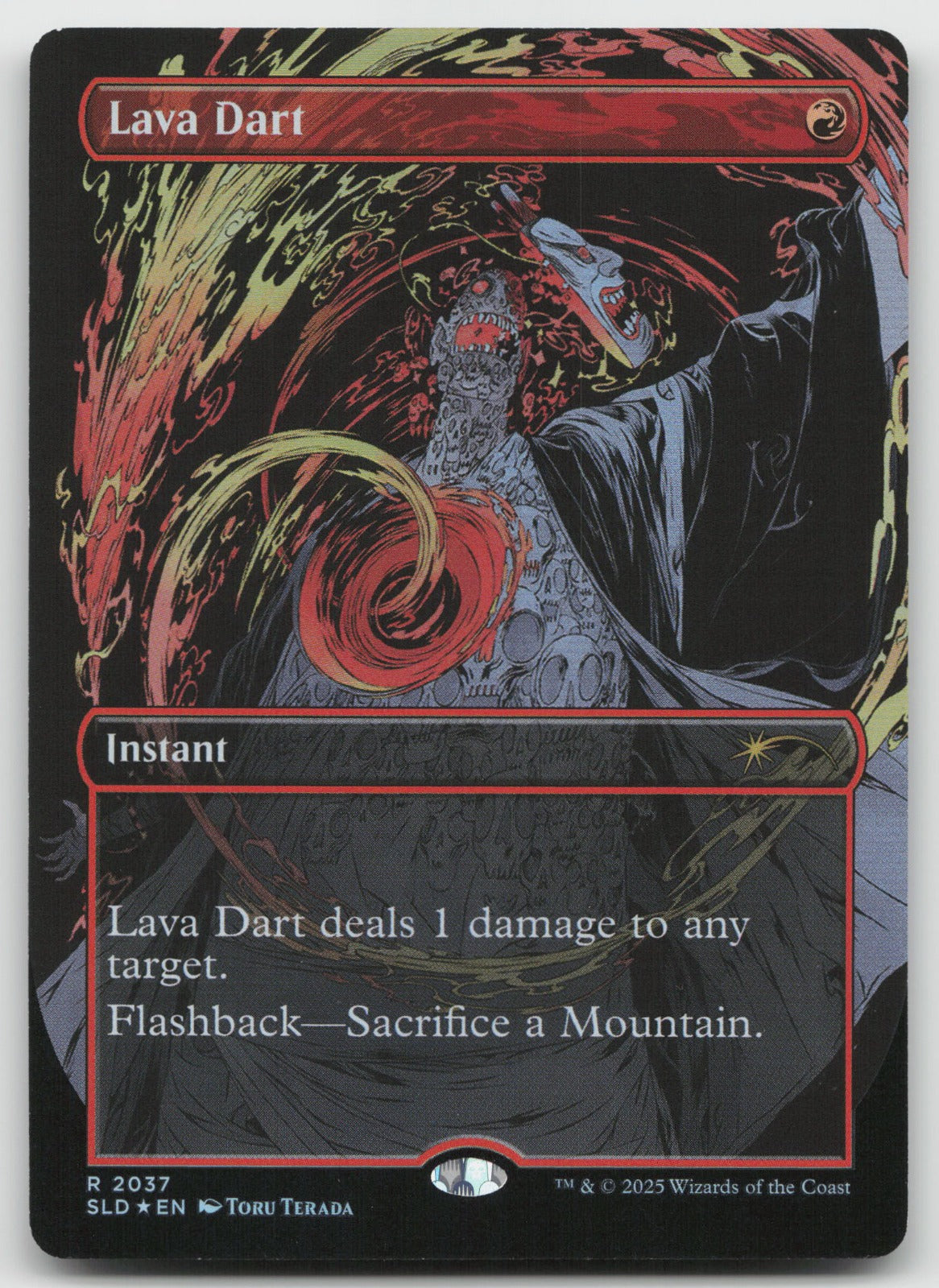 Lava Dart (Rainbow Foil) R Foil Secret Lair Drop Series 2037 NM