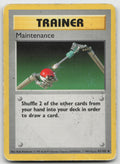Maintenance Uncommon Normal Base Set (Shadowless) 83/102 HP