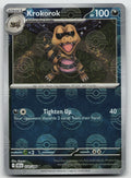 Krokorok (Poke Ball Pattern) Common Holo SV: Black Bolt 058/086 NM