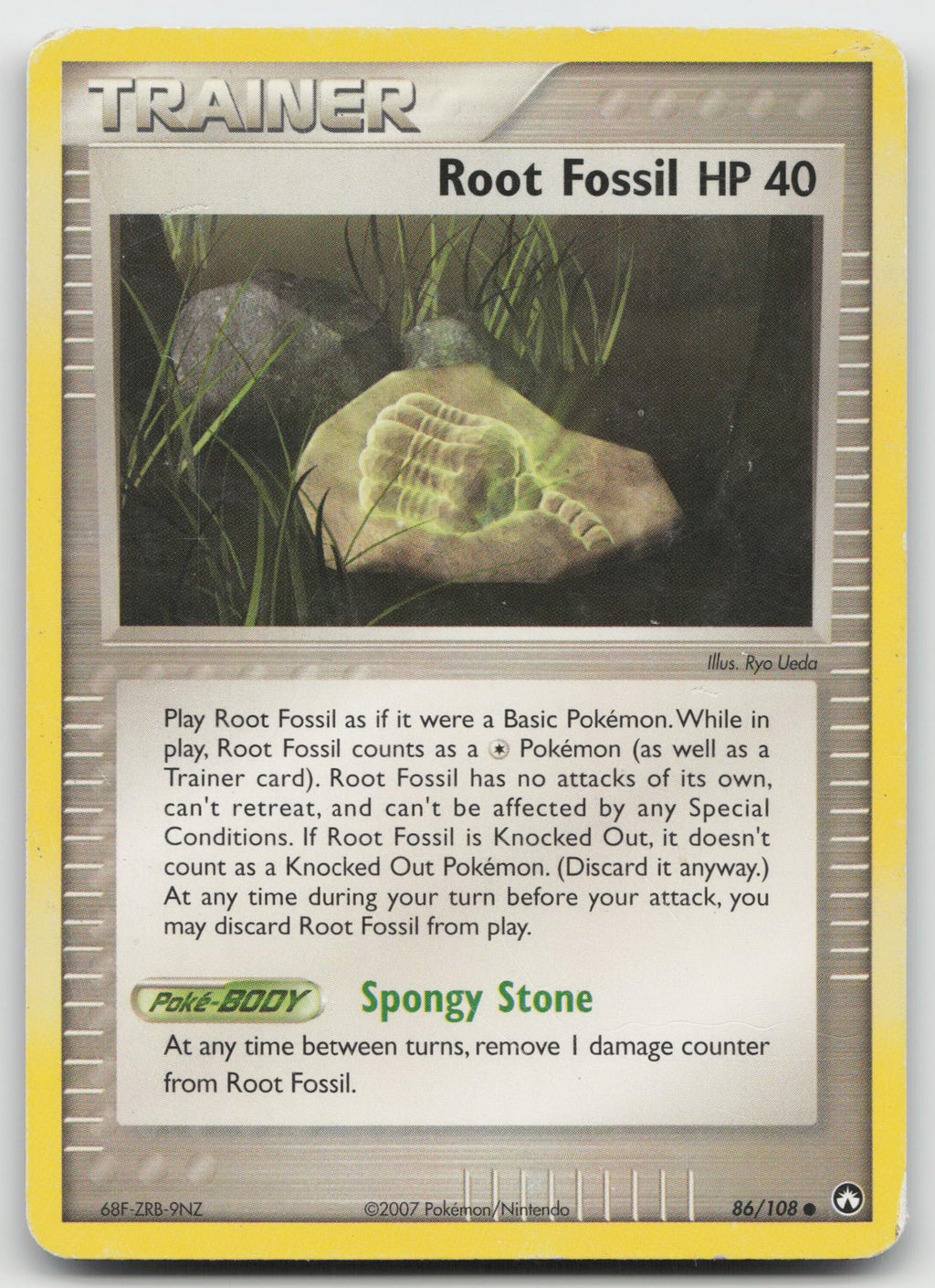 Root Fossil Common Normal Power Keepers 86/108 DMG