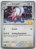 Hisuian Zoroark Holo Common ME: 30th Celebration 123/128 NM