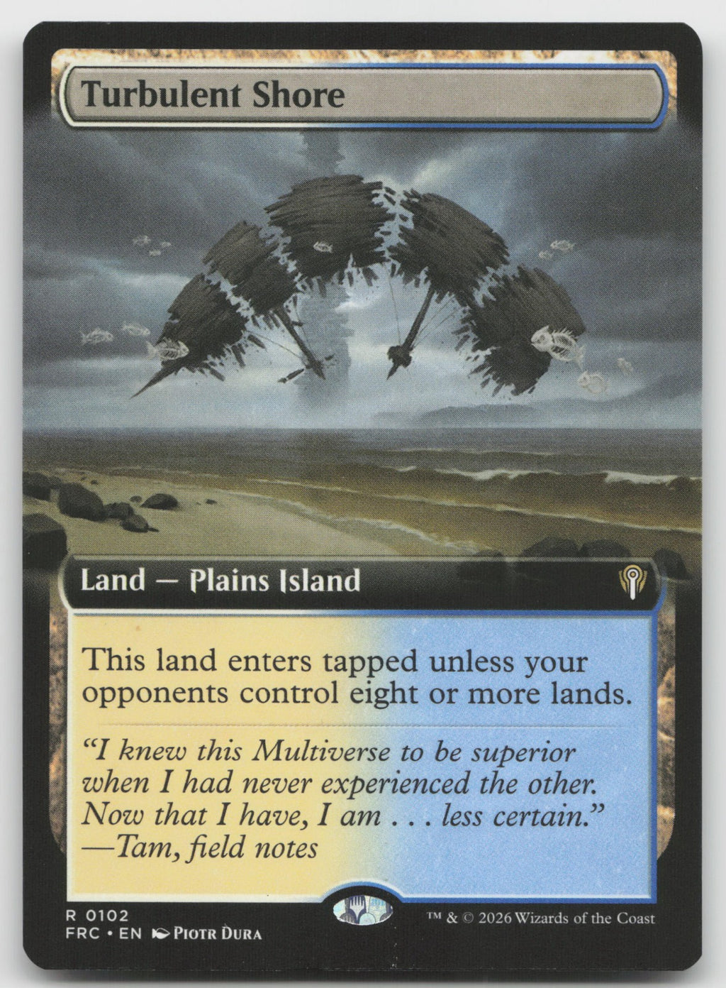 Turbulent Shore (Extended Art) R Commander: Reality Fracture 102 NM