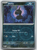Deino Common Reverse Holo SV08: Surging Sparks 117/191 NM