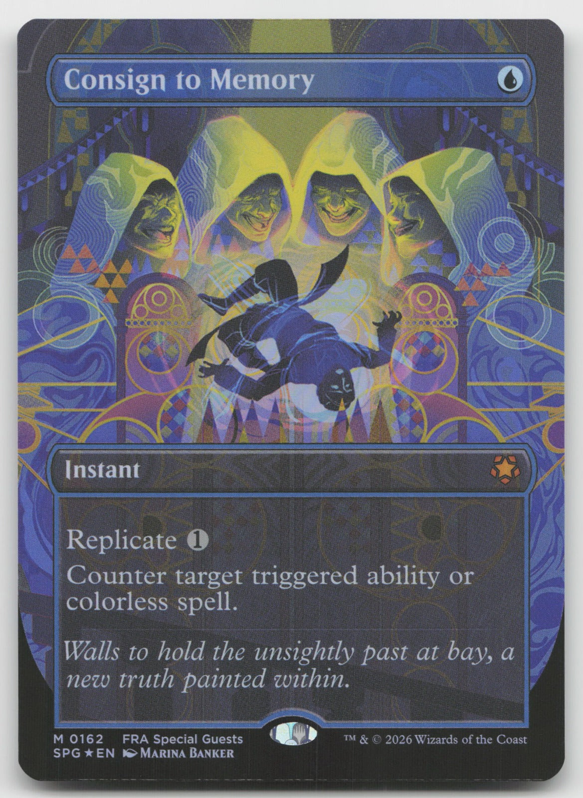 Consign to Memory U Foil Borderless Reality Fracture Special Guest 162 NM