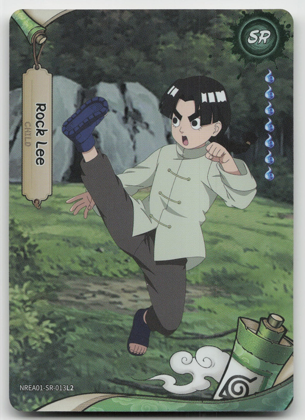 Rock Lee Base SR Earth Scroll Series 1 013L2 NM