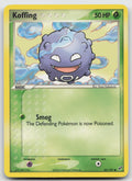 Koffing Common Normal Deoxys 62/107 MP