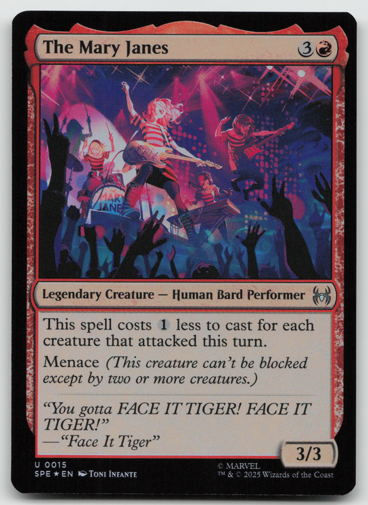The Mary Janes U Foil Marvel's Spider-Man: Eternal-Legal 15 NM