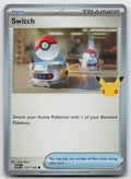 Switch Holo Common ME: 30th Celebration 127/128 NM