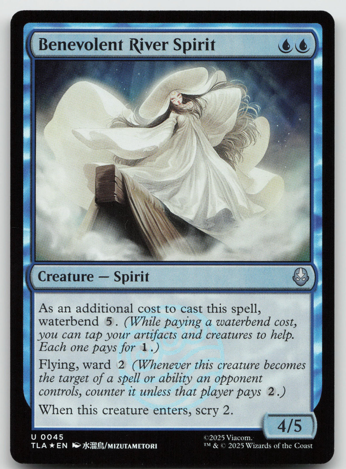 Benevolent River Spirit U Foil Avatar: The Last Airbender 45 NM