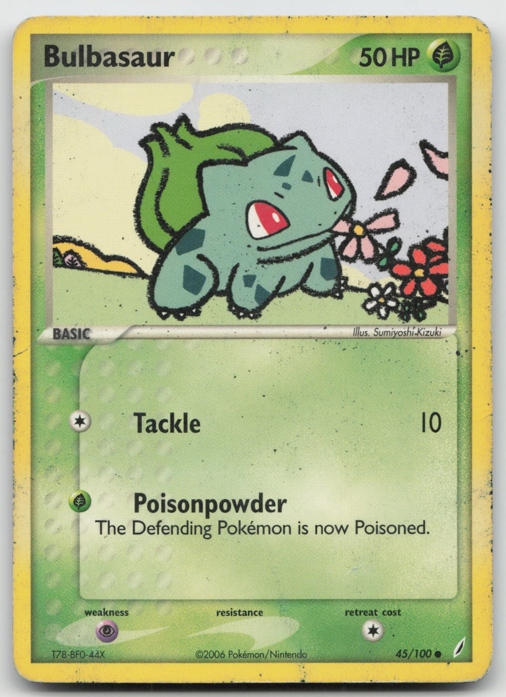 Bulbasaur Common Crystal Guardians 45/100 DMG