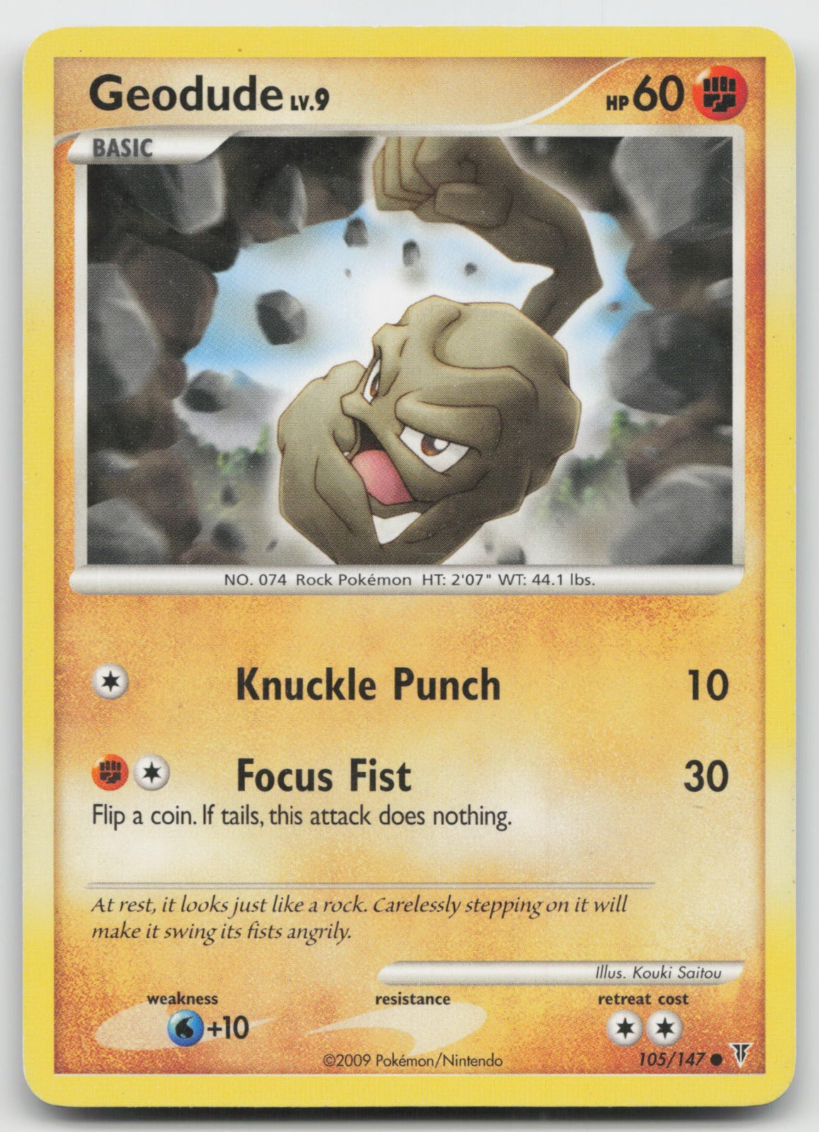 Geodude Common Supreme Victors 105/147 LP