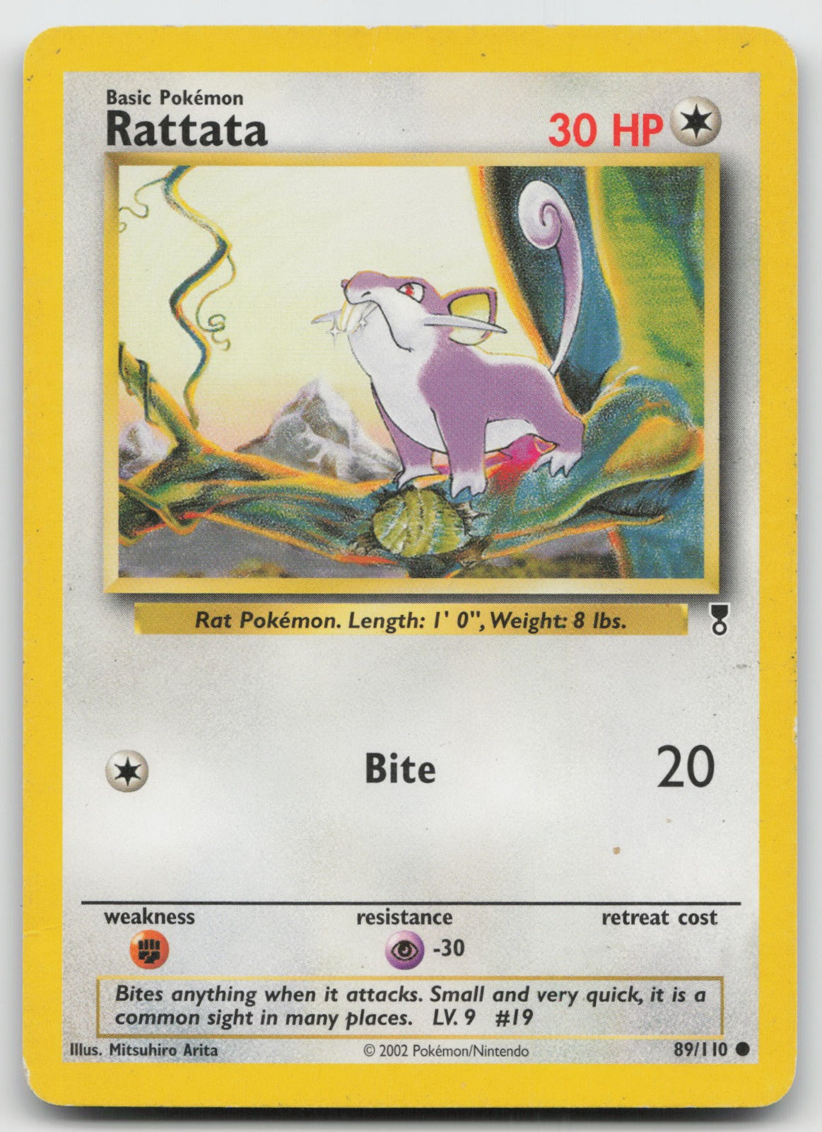 Rattata Common Legendary Collection 89/110 DMG