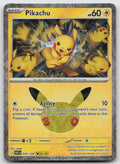Pikachu Holo Pikachu Rare ME: 30th Celebration 044/128 NM