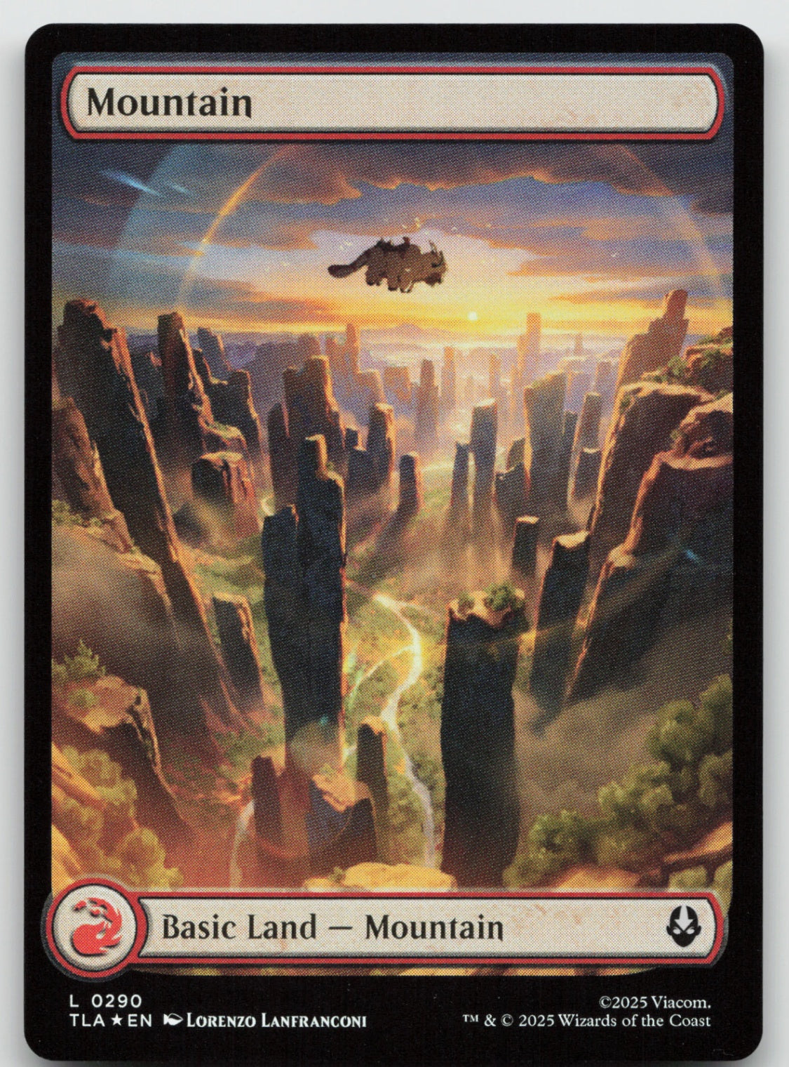 Mountain () L Foil Avatar: The Last Airbender 290 NM