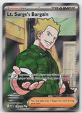 Lt. Surge's Bargain Holo Ultra Rare ME01: Mega Evolution 170/132 NM
