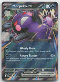 Morpeko ex Holo Double Rare ME05: Pitch Black 055/084 NM