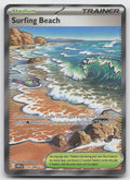 Surfing Beach Holo Ultra Rare ME04: Chaos Rising 114/086 NM