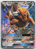 Tauros GX Holo Ultra Rare SM Base Set 100/149 NM/VLP